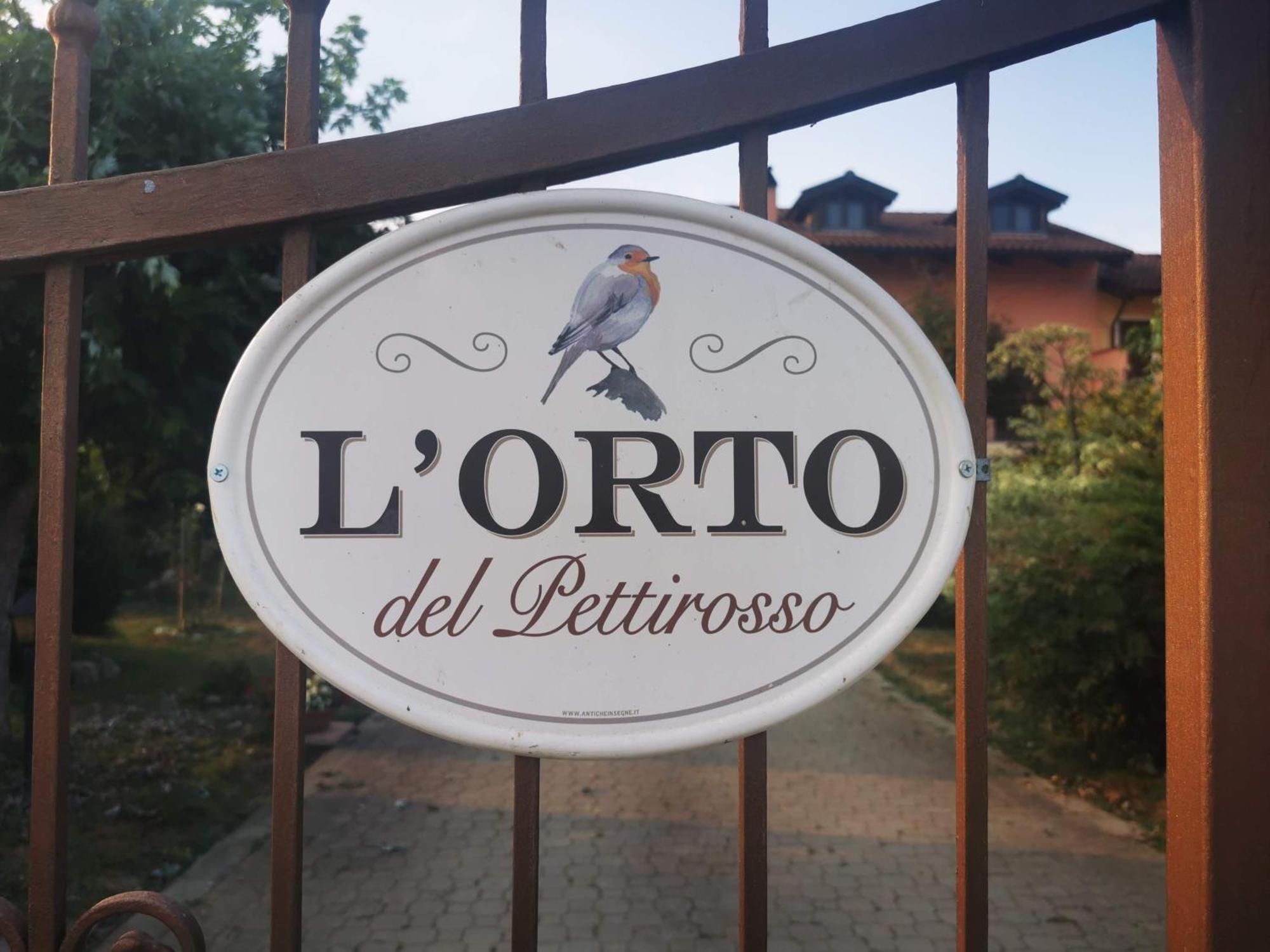 Apartamento Orto Del Pettirosso Front Exterior foto